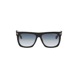 Black Morgan Sunglasses 241076M134044