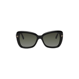Black Maeve Sunglasses 231076F005009