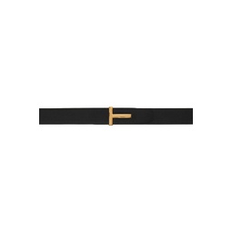 Black   Navy T Icon Reversible Belt 232076M131003