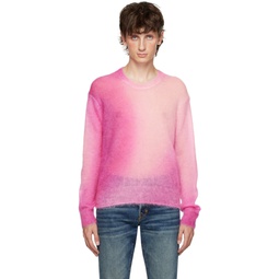 Pink Graffiti Sweater 232076M201002