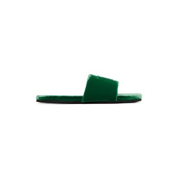 Green Harrison Slippers 222076M234008