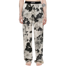 Off White   Black Pinched Seam Lounge Pants 241076F086004