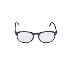 55MM Oval Eyeglasses
