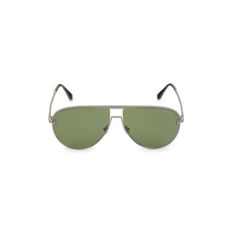 60MM Aviator Sunglasses