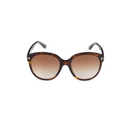 58MM Butterfly Sunglasses