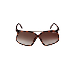 64MM Butterfly Sunglasses