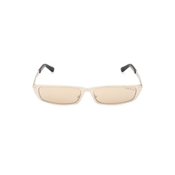 Everett 59MM Rectangular Sunglasses