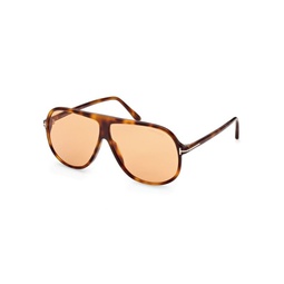 Spencer 62MM Pilot Sunglasses