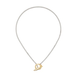 Silver   Gold Robin Chain Necklace 232762F023000