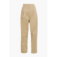 Ellen cotton-blend twill tapered pants
