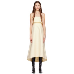 Off white A Line Midi Dress 231771F054001