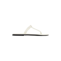 Off White The T Strap Sandals 231771F124001