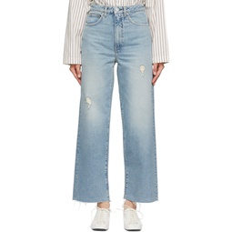 Blue Flare Jeans 212771F069004