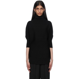 Black Wool Turtleneck 222771F099003