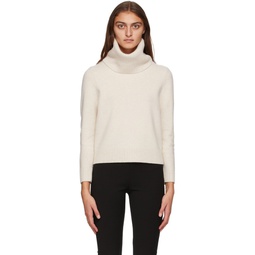 Off White Wool   Cashmere Prati Turtleneck 202771F099087