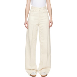 Off-White Wide-Leg Jeans 241771F069014