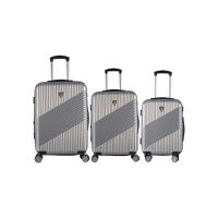 Guida Textured Hardshell 3-Piece Luggage Set