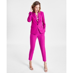 Womens Flap-Pocket Blazer