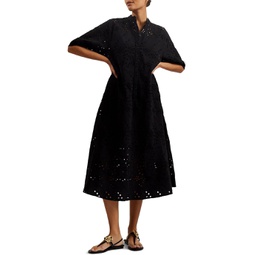 Womens Ted Baker Nikaia Oversized Broderie Dress