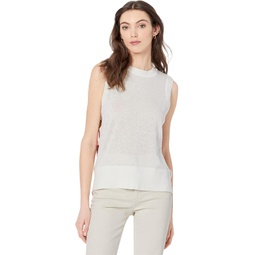 Ted Baker Tamian Woven Back Knit Tank Top