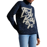 Logo Jacquard Knitted Sweater