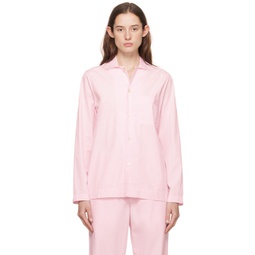 Pink Long Sleeve Pyjama Shirt 241482F079036