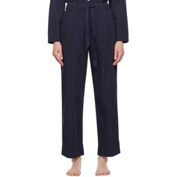 Navy Drawstring Pyjama Pants 241482F079012