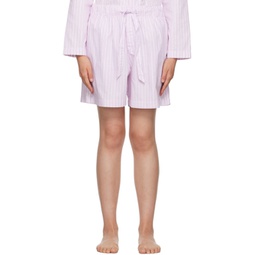 Pink Striped Pyjama Pants 232482F079026
