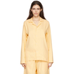 Yellow Flannel Pyjama Shirt 212482F079005