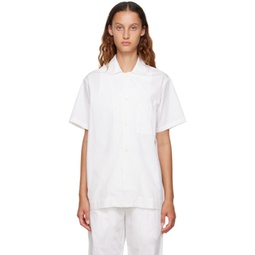 Off-White Striped Pyjama Shirt 222482F079010