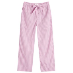 Tekla Sleep Pant Purple Pink Stripes