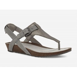 mahonia 3 sandal in point metallic