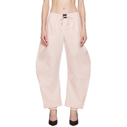 Pink Long Trousers 241528F087015