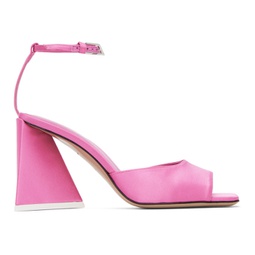 Pink Piper Heeled Sandals 231528F125020