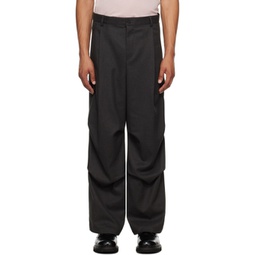 Gray Flint Cargo Pants 232115M188001