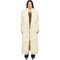 Off-White Nicole Faux-Fur Coat 232115F059005
