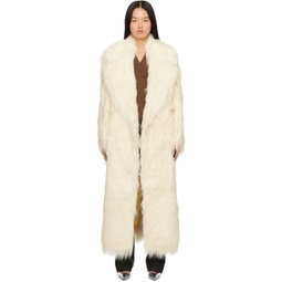 Off-White Nicole Faux-Fur Coat 232115F059005