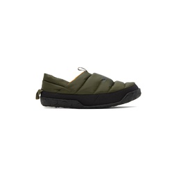 Khaki Nuptse Mules 232802M231001