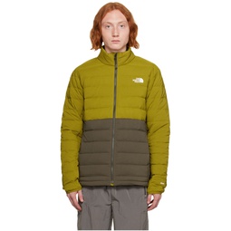 Green   Gray Belleview Down Jacket 232802M178046