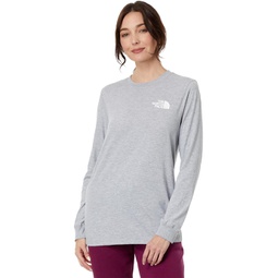 Womens The North Face Long Sleeve Box NSE Tee