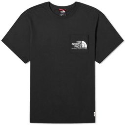 The North Face Berkeley California Pocket T-Shirt Black
