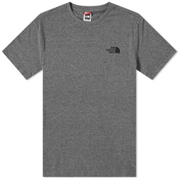 The North Face Simple Dome T-Shirt Medium Grey Heather