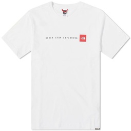 The North Face Never Stop Exploring T-Shirt White