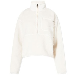 The North Face Extreme Pile Pullover Fleece Jacket White Dune