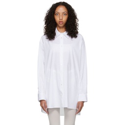 White Luka Shirt 222359F109002