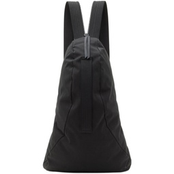 Black Water-Repellent 2Way Backpack 241949M166000
