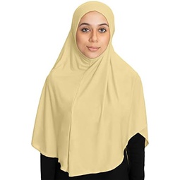 TheHijabStore.com Womens 1 Piece Amira Instant Hijab Ready to Wear Soft Head Wrap - Muslim Head Scarf Pull on Headwear