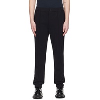 Black Curtis Trousers 231216M191004