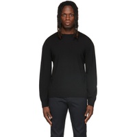 Black Wool Sweater 222216M204000