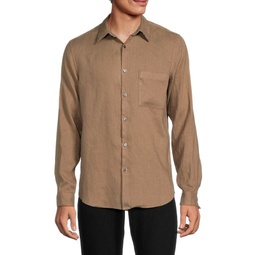 Irving Linen Button Down Shirt